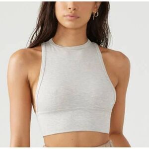 Joah Brown Light Gray long line tank M/L